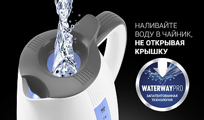 Чайник Polaris PWK 1708C Water Way Pro цвет Белый4: характеристики ...